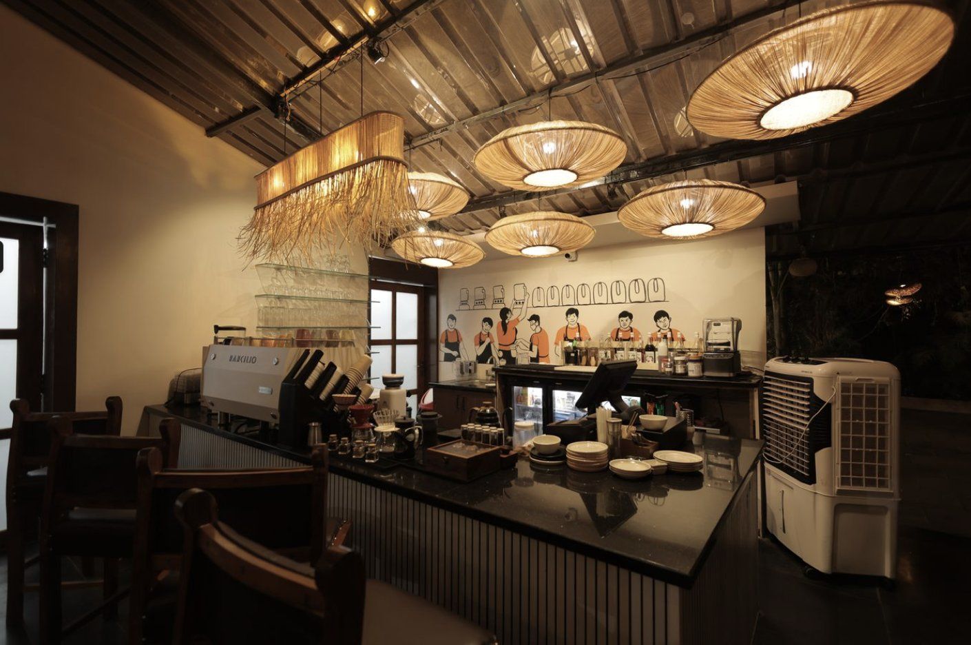 PAS café interior