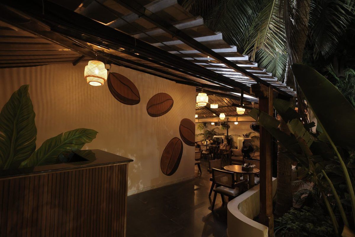 Coffee Bean Mural